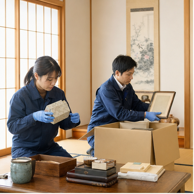 遺品整理の作業イメージ